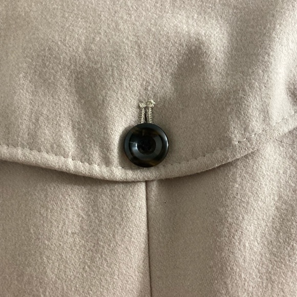 Blush pink waisted coat - Picture 4 of 6